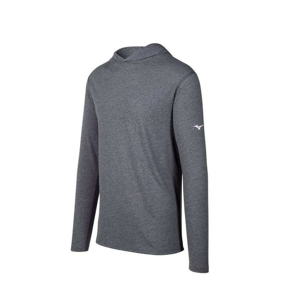 Mizuno Men's Inspire Hoodie Grey (530078-YLT)